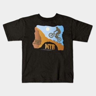 MTB Mountain bike Kids T-Shirt